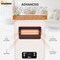 Dr Infrared Heater White 1500W Wall Hung or Wall Mount Electric Space Heater Dual System w/WiFi and RC DR-908W - alternate 3